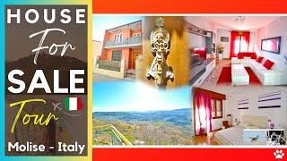Restored 3 bedroom town house with GARDEN near SEA for sale in ITALY, MOLISE | Balcony view valley