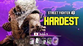 AKUMA  Arcade Gameplay (Hardest CPU) • Street Fighter 6 | Story
