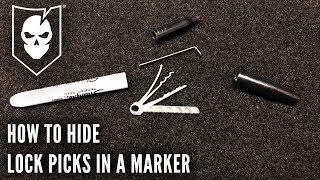 How to Hide Lock Picks in a Marker