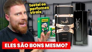 Testei os PERFUMES VIRAIS da INTERNET, será que são TÃO BONS ASSIM? | Perfumes Masculinos