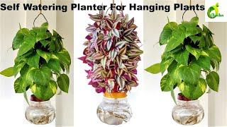 Self Watering System For Plants For 1 Month//Plastic Bottle Self Watering System//GARDEN4U