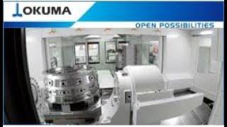 Okuma 5 Axis Machining Center MU-10000H 5-Axis - Aerospace work piece machining