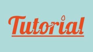 Illustrator CS6 CC Tutorial - Editing Letters