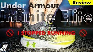 *I stopped running in this shoe* Under Armour Infinite Elite Review // Ultimate Long Run Shoe?