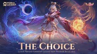 The Choice | Lunox "Divine Goddess" Skin Trailer | Mobile Legends: Bang Bang