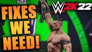 WWE 2K22 Patch Fixes We STILL Need in the Game