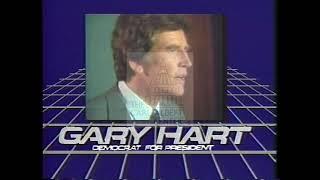 1984 US President Office - Gary Warren Hart - "American Pride"