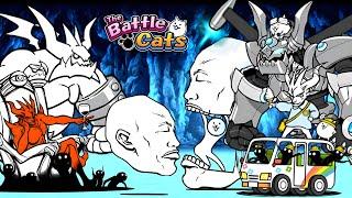 EoC Moon Bosses VS Their Cat Counterparts - The Battle Cats