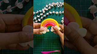 Rainbow | Crafting magic with clay! #howtoart #art #painting #diy #craft  #craftideas