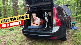 DIY Volvo V50 Camper Conversion (on a Budget)