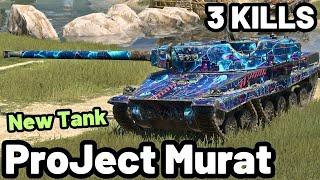 Project Murat | 7.6K DAMAGE | 3 KILLS | WOT Blitz Pro Replays