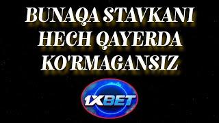 1XBET ENG ZO`R STAVKA QILISH SIRI