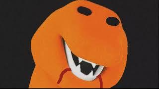 Orange Evil Barney Jumpscare! (Free To Use)
