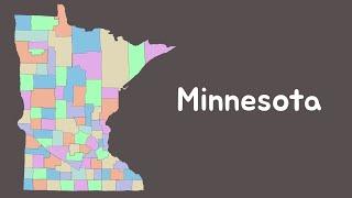 Minnesota - Geography & Counties | Fan Song by Kxvin