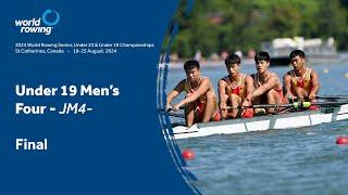 2024 World Rowing Under 19 Championships - Under 19 Men's Four - A-Final