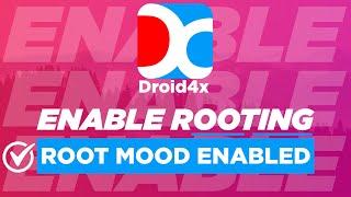 How to Enable Root Access mode in Droid4x Android Emulator|Enable rooting Droid 4x