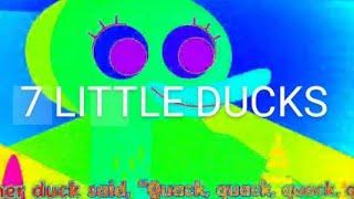 7 LITTLE DUCKS #rhymes #7littleducks