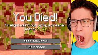 I Secretly Used Creepers To RUIN His Hardcore Minecraft World!