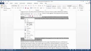 How to Keep Sentences Together in Microsoft Word : Using Microsoft Word
