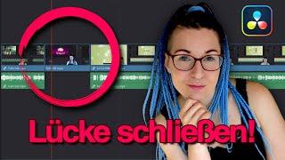 Gelöschtes Audio zum Video wieder hinzufügen! - DaVinci Resolve 17 Tutorial [DEUTSCH]