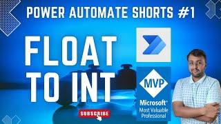 Convert Float to Integer in Power Automate - #PowerAutomateShorts