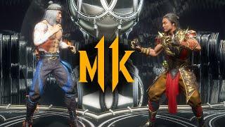 Mortal Kombat 11 - Fire God Liu Kang vs. Titan Shang Tsung