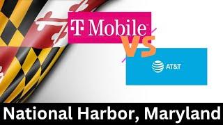 AT&T versus T-Mobile  | Deep Dive Network & Speed Testing | National Harbor, MD