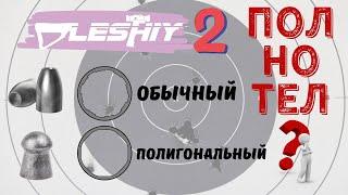 Леший 2. Полигональный ствол. Стоит ли овчинка? Отстрел JSB Slug 3?25.  Отстрел на 50 метров на кучу