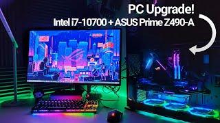 Eason upgrades to Intel Core i7-10700 + ASUS Prime Z490-A!
