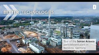 Tour of the Sonae Arauco particleboard plant in Beeskow, Germany | DIEFFENBACHER