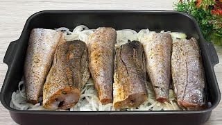 I won't fry any more fish! Cheap and healthy for the whole family! Baked fish