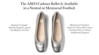 Metatarsalgia Shoes | WalkingCo: ABEO Cadence Ballet | Keep On Walking