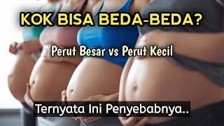 Penyebab Perut Ibu Hamil Kelihatan Besar atau Keci