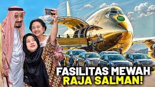 Sewa 1.000 Kamar Hotel, 500 Limo & Tangga Emas! Fasilitas Super Mewah Raja Salman saat Bepergian