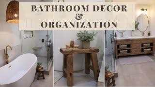 EXTREME Bathroom Decor and Organization Makeover // Master Bathroom Design