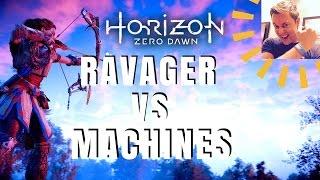 Horizon Zero Dawn - Ravager vs  Machines Trial Guide (Sun Furrows Hunting Grounds)