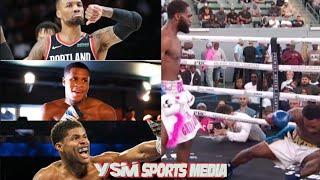 Celebrities react to Jaron Ennis Knocking Out Custio Clayton in Ridiculous Fashion!!!!