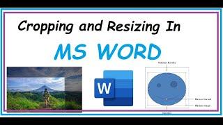 Cropping and resizing image in MS Word