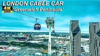 LONDON  CABLE CAR || IFS Cloud - NORTH GREENWICH - Virtual Tour