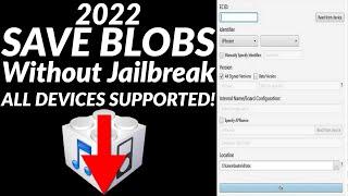 Save Blobs without Jailbreak | Save Blobs iOS 15/14 | Save Blobs A12+ |Save blobs with Blobsaver Win