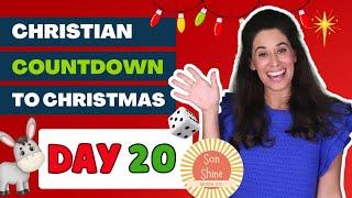 Day 20, Christmas Advent series for kids, Jesus' birth for kids, celebrating Christmas, educational