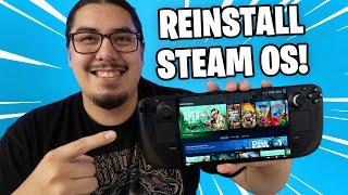 How to Reinstall Steam OS on Steam Deck