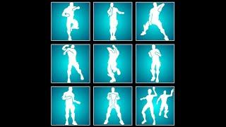 ALL ICON SERIES DANCE & EMOTES IN FORTNITE