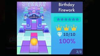 [Rolling Sky Edit] Birthday Firework ⭐️⭐️⭐️⭐️⭐️⭐️ (iOS)