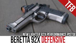 Beretta 92X Defensive (ft. JJ Racaza): A Lighter 92X Performance Pistol