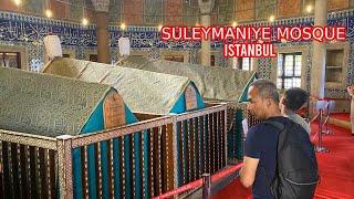 Istanbul Walking Tour 2024 - SULEYMANIYE MOSQUE - 22 September | Turkey Walking Explore