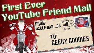  Unboxing Our Very First Friend Mail  (from Uncle Dan_58 ) 