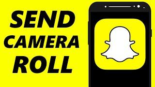 How to Send Snaps from Camera Roll as Normal Snap [100% WORKING]