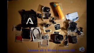 Lamax X8.1 Sirius Action Cam fast unboxing and quick test