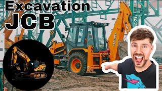 Biggest Excavator Excavation videos ️ #crane #excavator #jcb